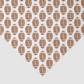 Waterverf Football Patroon Tissuepapier (Detail)