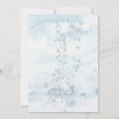 Waterverf Forest Glass Company kerst Kaart (Achterkant)