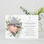 Waterverf Forest Greenery-bevestiging Kaart (Staand voorkant)