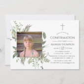 Waterverf Forest Greenery-bevestiging Kaart (Voorkant)