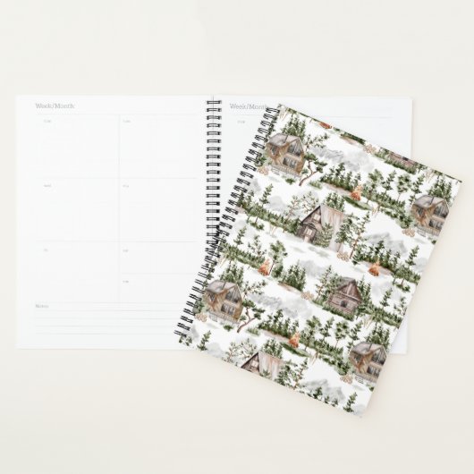 Waterverf Forest Pattern Planner (Display)