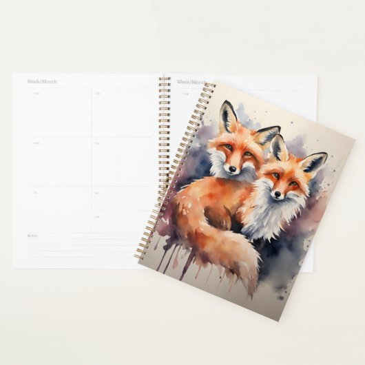 Waterverf Fox Duo Planner (Display)