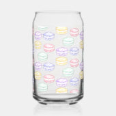 Waterverf Franse Macarons Blikvorm Glas (Rechts)