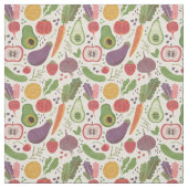 Waterverf Fruits & Veggies Stof (Swatch)
