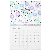 Waterverf Funfetti Kalender (Feb 2026)