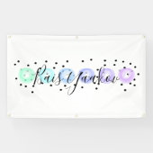 Waterverf Funfetti Spandoek (Horizontaal)