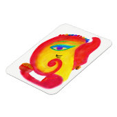 Waterverf Ganesha Magneet (Linkerzijde)