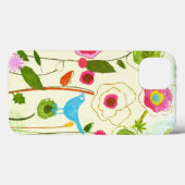 Waterverf Garden Flowers Case-Mate iPhone Case (Achterkant (horizontaal))