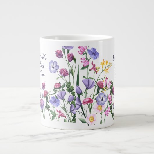 Waterverf Garden Flowers World's Best Mam Mok (Voorkant)