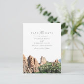 Waterverf Garden van de Goden sparen de Datum Briefkaart (Staand voorkant)