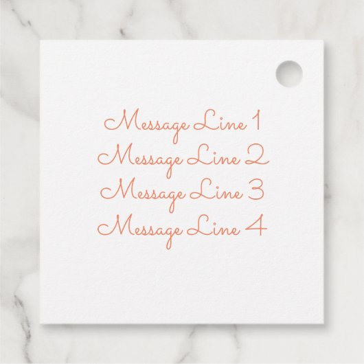 Waterverf Garden WreathDank u Labels (Achterkant)