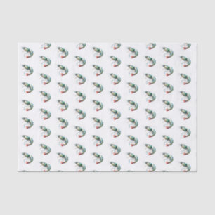 Waterverf Garnalen Tissue Paper Tissuepapier