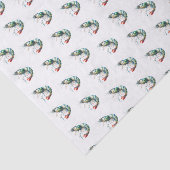 Waterverf Garnalen Tissue Paper Tissuepapier (Detail)