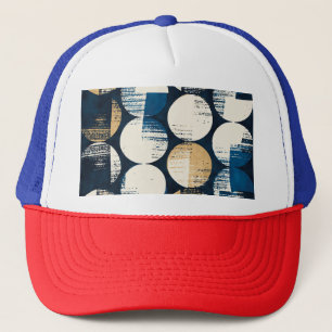 Waterverf gebroken Stippen, geverfd effect. Trucker Pet