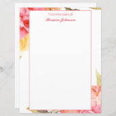 Waterverf gebundelde bakkerij (Voorkant / Achterkant)