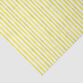 Waterverf geel met witte strepen tissuepapier (Detail)