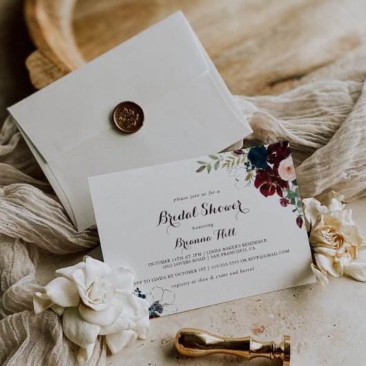 Waterverf Geïllustreerd Horizontaal Vrijgezellenfe Kaart