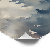 Waterverf Geisha nr. 1 Perfect Poster (Hoek)