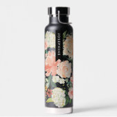 Waterverf, gekleurd, Floral Bouquet Waterfles (Links)