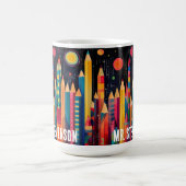 Waterverf gekleurde potloden, aangepaste leraar ca koffiemok (Center)