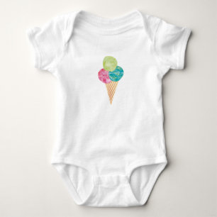 Waterverf gelato baby onsie romper