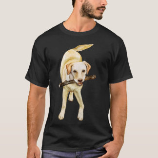 Waterverf gele labrador Retriever T-shirt