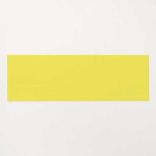 Waterverf gele levendige energiekunst yogamat (Achterkant (horizontaal))