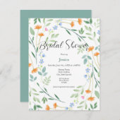 Waterverf gemengd Lijst Kaart (Voorkant / Achterkant)