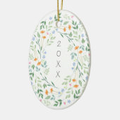 Waterverf gemengd Lijst Keramisch Ornament (Links)