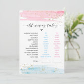 Waterverf Genderkwesties onthullen oude vrouwen sp (Staand voorkant)