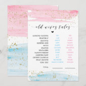 Waterverf Genderkwesties onthullen oude vrouwen sp (Voorkant / Achterkant)