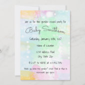 Waterverf Genderonderzoek Uitnodiging (Voorkant)