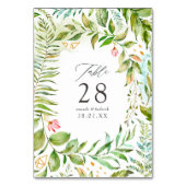 Waterverf Geometrische Kristallen Bruiloft Kaart (Achterkant)