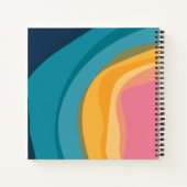 Waterverf Gepersonaliseerd dankbaarheidsdagboek Notitieboek (Achterkant)