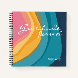 Waterverf Gepersonaliseerd Gratitude Journal Notitieboek
