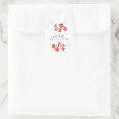 Waterverf Geraniums Stems labels (Tas)