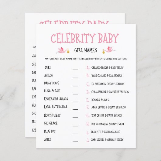 Waterverf Geslacht Bekendheid kindermeisje (Voorkant / Achterkant)