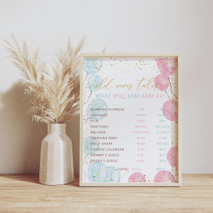 Waterverf Geslacht Verhalen oude vrouwen Tales Sig Poster