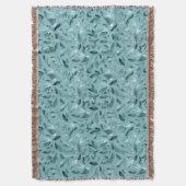 Waterverf gestorven bladeren 2 deken (Voorkant Verticaal)