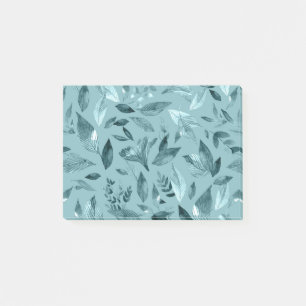 Waterverf gestorven bladeren 2 post-it® notes