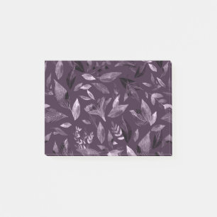 Waterverf gestorven bladeren 7 post-it® notes