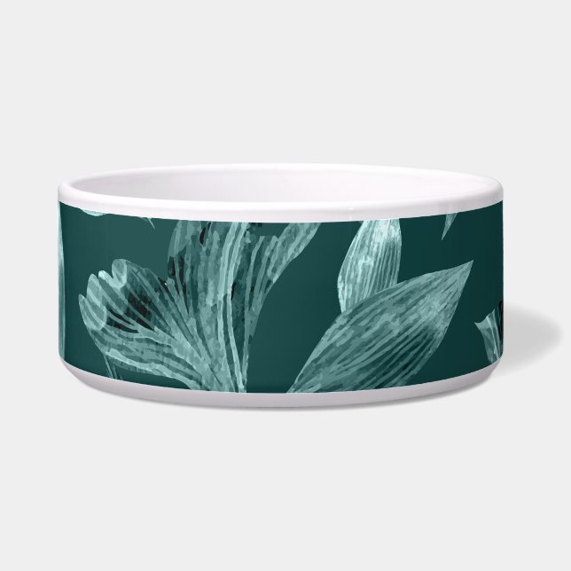 Waterverf gevallen bladeren 10 voerbakje (Voorkant)