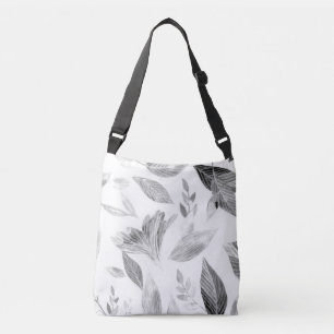 Waterverf gevallen bladeren 8 crossbody tas