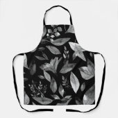 Waterverf gevallen bladeren 9 schort (Voorkant)