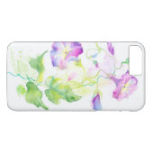 Waterverf, geverfd, convolvulus bloemen Case-Mate iPhone case (Achterkant (Horizontaal))