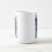 Waterverf gezicht magische mok (Midden)