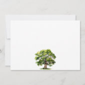 Waterverf gezinshereniging kaart (Achterkant)