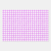 Waterverf Gingham-pakpapier Inpakpapier Vel (Voorkant)