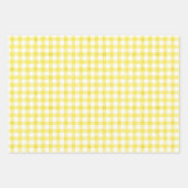 Waterverf Gingham-pakpapier Inpakpapier Vel (Voorkant 3)