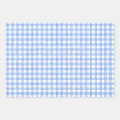 Waterverf Gingham-pakpapier Inpakpapier Vel (Voorkant 3)